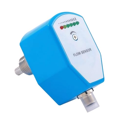 Digitaler Durchflussmessersensor Thermisch leitfähige Wasserdurchflussschalter G1/2 G1/4 NPT1/4 Gewinde Durchflusssensoren Öl- und Gaspumpen Elektronischer -Durchflussregler(20mm probe G1-4,24vdc 4-20 von LOMCOT