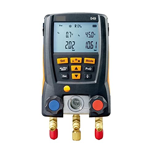 Digitales Manometer Digital-Verteiler-Messgerät 549/550 Kühlluftdruckmessgerät for Kältemittelverteiler-Gauger-Set(A) von LOMCOT
