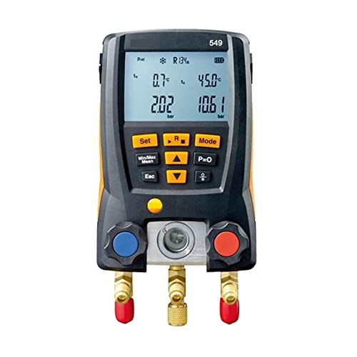 Digitales Manometer Digital-Verteiler-Messgerät-Kühlluftdruckmessgerät for Kältemittelkrümmer-Gauger-Set(A) von LOMCOT
