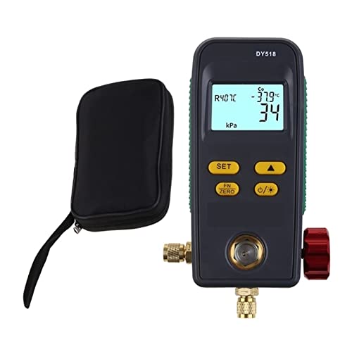 Digitales Manometer Kühlung digitaler Verteiler HVAC. Systemmessgerät Hochpräzise Vakuumdrucktemperatur-Leck-Tester Dignostic von LOMCOT