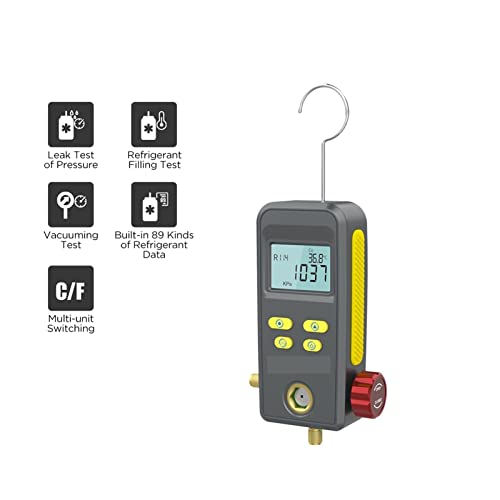 Digitales Manometer Lm110. Digitaler Kälte-Verteiler-Vakuumdruck-Temp-Messgerät-Kühlmittel-Füllprüfungstest HVAC. Digitales Manometer Lm110. Digitaler Kälte-Verteiler-Vakuumdruck-Temp-Messgerät-Kühlmittel-Füllprüfungstest HVAC. von LOMCOT