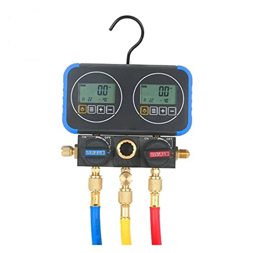Digitales Manometer R22 R32 R41. 0A Kühlung doppelt doppelt digitales Verteiler-Druckmessgerät von LOMCOT