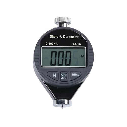 Härteprüfgerät 0-100H Digital Shore Durometer Typ A/D/C Sklerometer Reifen Kunststoff Gummi Schaum Härte Tester Meter Absatz Werkzeuge 0-2,5 Durometer-Tester(D) von LOMCOT