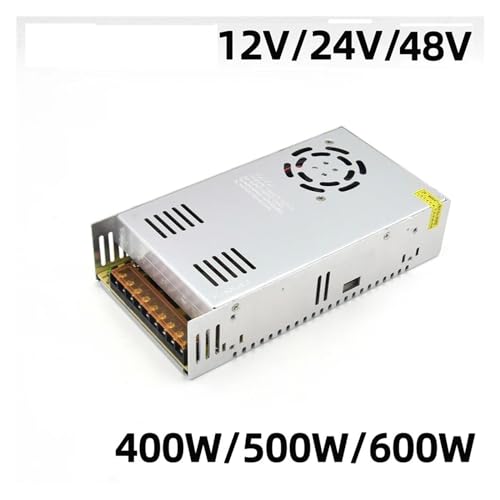 Schaltnetzteil-Adapter 400W 500W 600W Schaltnetzteil Lichttransformator AC zu DC 5V 12V 24V 36V 48V Netzteil-Quellenadapter(24V 20.8A 500W) von LOMCOT