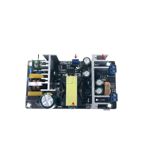 Schaltnetzteil-Adapter Isoliertes Schaltnetzteilmodul mit Zwei Ausgänn, Einstellbarer Abwärtswandler AC-DC 110 V 220 V bis 5 V 12 V 24 V 36 V 4–6 A(6A 180W) von LOMCOT
