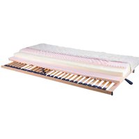 LOMOCO Matratzen-Rahmen-Set H3 ALOE TOP, Kaltschaum von LOMOCO