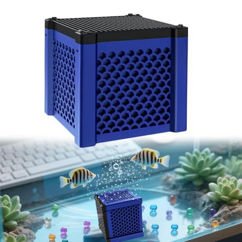 LOMUG Aktivkohle Cube Aquarium Aktivkohlefilter Wasser, Pferde Pferdetränke Filter Würfel, Wassertrog Purifier Cube für Teiche Eco-Aquarium Vorratstank von LOMUG