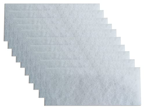 LONDAFISH Aquarium Filterwatte,Filterwatte,Aquarium Filterschwamm Filtermedium Pad, für Aquarium Aquarium Aquarium Filterkasten,10 Stück. von LONDAFISH