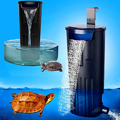 LONDAFISH Stummer Schildkröten-Filter-Wasser-versenkbarer Filter für Schildkröte-Behälter/Aquarium-Filtration 600L / H LONDAFISH Stummer Schildkröten-Filter-Wasser-versenkbarer Filter für Schildkröte-Behälter/Aquarium-Filtration 600L / H von LONDAFISH