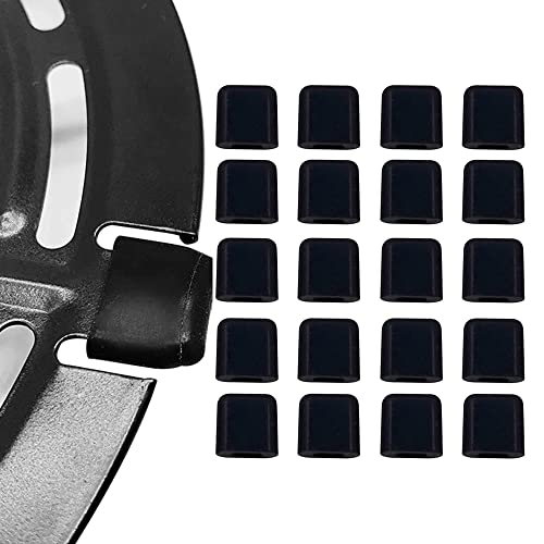 LONGHAO 20 pcs,Luftfritteuse Gummipuffer,Luftfritteusen Gummi StoßFäNger,Luftfritteusen Gummi StoßStangen,Universal Silikon SchutzhüLle,Wiederverwendbare Luft Friteuse ZubehöR,FüR Luft Friteuse von LONGHAO
