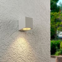 Außenleuchte Wandleuchte Frame DOWN eckig für GU10 IP54 - Farbe: Weiß von LONGLIFE LED GMBH BY HK