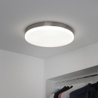 Deckenleuchte Slim Pro silber - Lichtfarbe: Neutralweiß 4000K - Ausführung: 16W Ø320 mm von LONGLIFE LED GMBH BY HK