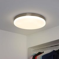 Deckenleuchte Slim Pro silber - Lichtfarbe: Warmweiß 3000K - Ausführung: 24W Ø380 mm Deckenleuchte Slim Pro silber - Lichtfarbe: Warmweiß 3000K - Ausführung: 24W Ø380 mm von LONGLIFE LED GMBH BY HK
