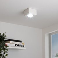 Flacher Aufbaustrahler eckig schwenkbar Deckenleuchte - Farbe: weiß - LED Leuchtmittel: 5W Neutralweiß 230V 60° Flacher Aufbaustrahler eckig schwenkbar Deckenleuchte - Farbe: weiß - LED Leuchtmittel: 5W Neutralweiß 230V 60° von LONGLIFE LED GMBH BY HK