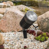 Gartenstrahler Erdspießleuchte 30W 3000K IP67 230V 1.8m Kabel mit Stecker von LONGLIFE LED GMBH BY HK