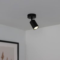 LED Deckenstrahler GU10 schwenkbar - Farbe: schwarz - Ausführung: 1 flammig von LONGLIFE LED GMBH BY HK
