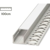 LED Fliesen Abschluss-Profil eloxiert opal 100cm von LONGLIFE LED GMBH BY HK