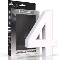 LED Hausnummer - 4 - CCT 12V 2700K/4000K/6500K von LONGLIFE LED GMBH BY HK