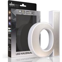 LED Hausnummer d inkl. Edelstahl-Cover - CCT 12V 2700K/4000K/6500K LED Hausnummer d inkl. Edelstahl-Cover - CCT 12V 2700K/4000K/6500K von LONGLIFE LED GMBH BY HK