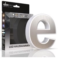 LED Hausnummer e inkl. Edelstahl-Cover - CCT 12V 2700K/4000K/6500K LED Hausnummer e inkl. Edelstahl-Cover - CCT 12V 2700K/4000K/6500K von LONGLIFE LED GMBH BY HK