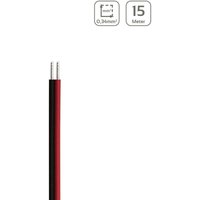 LED Kabel 2-polig - Querschnitt: 2x0,34mm² / AWG22 - Länge: 15m LED Kabel 2-polig - Querschnitt: 2x0,34mm² / AWG22 - Länge: 15m von LONGLIFE LED GMBH BY HK