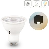 LED Spot GU10 4,8W 420lm CCT Lichtfarbe einstellbar - Abstrahlwinkel: 60° mit Linse - Dimmbar: Nein von LONGLIFE LED GMBH BY HK