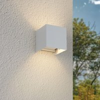 LED Wandleuchte Cube G9, einstellbarer Abstrahlwinkel, für Innen/Aussen - Farbe: Weiß LED Wandleuchte Cube G9, einstellbarer Abstrahlwinkel, für Innen/Aussen - Farbe: Weiß von LONGLIFE LED GMBH BY HK