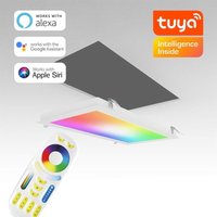 RGB+CCT LED Panel 60x30cm inkl. MiBoxer Smarthomesteuerung 24W 24V Rahmen weiß - Panelmontage: Einbaurahmen weiß RGB+CCT LED Panel 60x30cm inkl. MiBoxer Smarthomesteuerung 24W 24V Rahmen weiß - Panelmontage: Einbaurahmen weiß von LONGLIFE LED GMBH BY HK