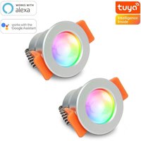 Smartes MiBoxer LED Einbaustrahler Set 3W 12V IP66 - Lichtfarbe: RGB+2700K - Anzahl: 2x von LONGLIFE LED GMBH BY HK