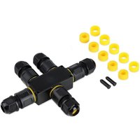 Verbindungsbox 5-fach 3-polig Easy Kabel 0.5-4mm² IP68 wasserdicht 24A 450V Verbindungsbox 5-fach 3-polig Easy Kabel 0.5-4mm² IP68 wasserdicht 24A 450V von LONGLIFE LED GMBH BY HK