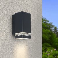 Wandlampe Edge Down GU10 anthrazit RAL 7016 von LONGLIFE LED GMBH BY HK