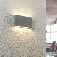 Wandleuchte Slide UP and DOWN 3000K IP54 - Watt: 12W - Farbe: Grau von LONGLIFE LED GMBH BY HK