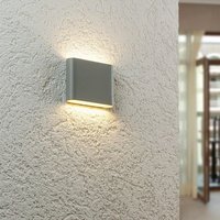 Wandleuchte Slide UP and DOWN 3000K IP54 - Watt: 6W - Farbe: Grau von LONGLIFE LED GMBH BY HK