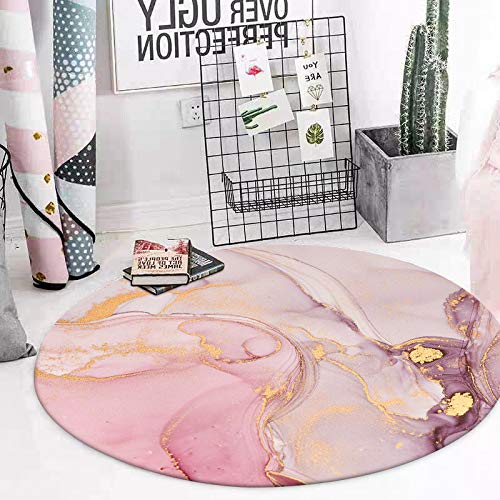 LONGSAO Modern Rund Teppich ø 180 cm Groß Wohnzimmer Designer Teppich In-und Outdoor Teppiche Kurzer Plüsch Teppiche Modernes abstraktes Aquarell rosa lila gelb LONGSAO Modern Rund Teppich ø 180 cm Groß Wohnzimmer Designer Teppich In-und Outdoor Teppiche Kurzer Plüsch Teppiche Modernes abstraktes Aquarell rosa lila gelb von LONGSAO