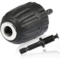 0,8-10 mm Schnellspannbohrfutter, 3/8"-24UNF Schnellspannfutter, Schnellspannbohrfutterhalter Sechskantschaftfutter mit Innensechskanthalter 1/4" 0,8-10 mm Schnellspannbohrfutter, 3/8"-24UNF Schnellspannfutter, Schnellspannbohrfutterhalter Sechskantschaftfutter mit Innensechskanthalter 1/4" von LONGZIMING
