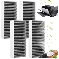 4er Set Aktivkohlefilter für Siemens HZ9VRCR0 / Bosch HEZ9VRCR0 / Neff Z821VR0 / Gaggenau CA282111 / Constructa CZ9VRCR0 Dunstabzugshaube, 4er Set Aktivkohlefilter für Siemens HZ9VRCR0 / Bosch HEZ9VRCR0 / Neff Z821VR0 / Gaggenau CA282111 / Constructa CZ9VRCR0 Dunstabzugshaube, von LONGZIMING