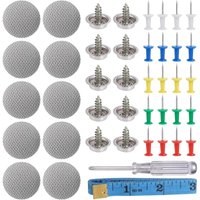 65 STÜCKE Autodach-Werkzeugknopf, Autodekoration, Befestigungsschraube, Kappe, Autodachreparatur, Autodach-Festschnalle, Autodachverkleidungsknopf von LONGZIMING