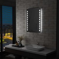 Badezimmer-Wandspiegel mit LED 60 x 80 cm von LONGZIMING