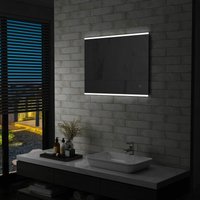 Badezimmer-Wandspiegel mit led und Touch-Sensor 80 x 60 cm von LONGZIMING
