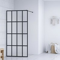 Longziming - Duschwand für Begehbare Dusche Hartglas 90x195 cm von LONGZIMING
