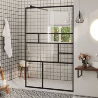 Longziming - Duschwand für Begehbare Dusche mit Klarem esg Glas 100x195 cm von LONGZIMING