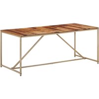 Esstisch 180 x 90 x 76 cm Massivholz von LONGZIMING