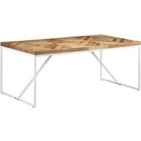 Esstisch 180x90x76 cm Akazie und Mango Massivholz von LONGZIMING