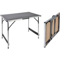 Longziming - hi Klapptisch 100 x 60 x 94 cm Aluminium von LONGZIMING