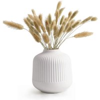 Kleine weiße Keramikvase, Vasen, Dekoration, modernes Design, minimalistische Vase für Tischdekoration, s von LONGZIMING