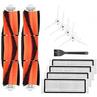 Longziming - 11-teiliges Ersatzzubehör für xiaomi mi Roboterstaubsauger, Staubsaugerzubehör, Roborock S5MAX S6 S50 Roboter, Ersatzteile, Bürste und von LONGZIMING