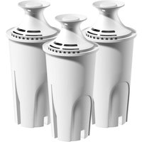 Longziming - 3er-Pack Wasserfilterkartuschen, Ersatzwasserfilter, kompatibel mit Brita OB03, Classic 35557, Mavea 107007 und anderen Karaffen und von LONGZIMING