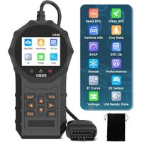 Longziming - OBD2-Autodiagnose, OBDII-Französische Diagnose, OBD2-Autodiagnose, Motorfehlercode-Lesegerät, Lesen und Löschen des Motorfehlercodes, von LONGZIMING