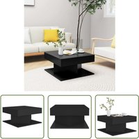 Longziming - The Living Store Couchtisch Schwarz 57x57x30 cm Holzwerkstoff - Couchtisch - Wohnzimmertisch - Holzt Tisch - Schwarz - Holzwerkstoff Longziming - The Living Store Couchtisch Schwarz 57x57x30 cm Holzwerkstoff - Couchtisch - Wohnzimmertisch - Holzt Tisch - Schwarz - Holzwerkstoff von LONGZIMING