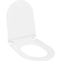 Longziming - Toilettensitz mit Absenkautomatik und Quick-Release-Design Weiß von LONGZIMING